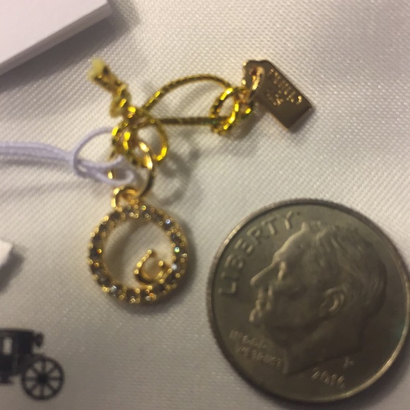 COACH COLLECTIBLE ETERNITY CIRCLE PAVE CHARM (NWT) - Picture 6 of 8